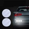 10Pcs Car Sticker Reflective Warning Sticker Safety Tape Anti Collision Warning Reflective Sticker Automobile Trunk Motorbike