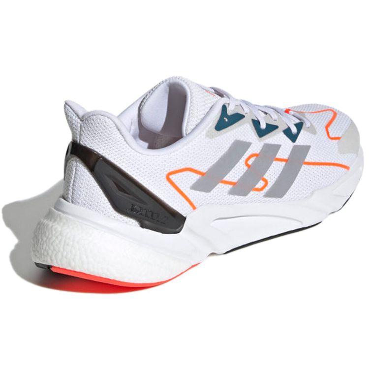 adidas X9000L2 Ретро Спортивные Легкие Дышащие Низкие Кроссовки для Бега Мужские Кроссовки Белый Серый Оранжевый S23652