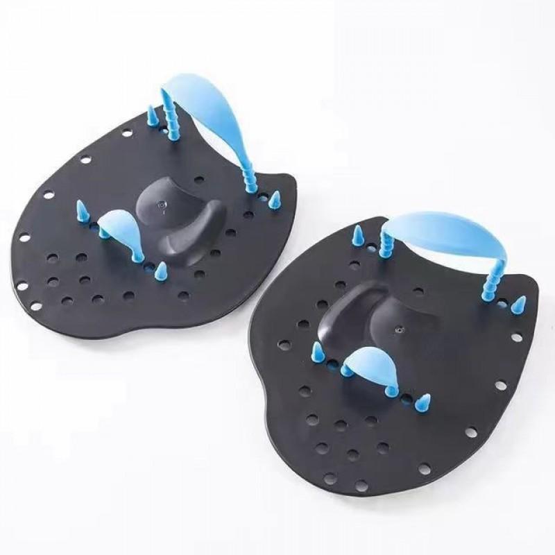 Swim Paddles Kids Adults Training Hand Freestyle Stroke Swimming Practice PC Material Adjustable Silicone