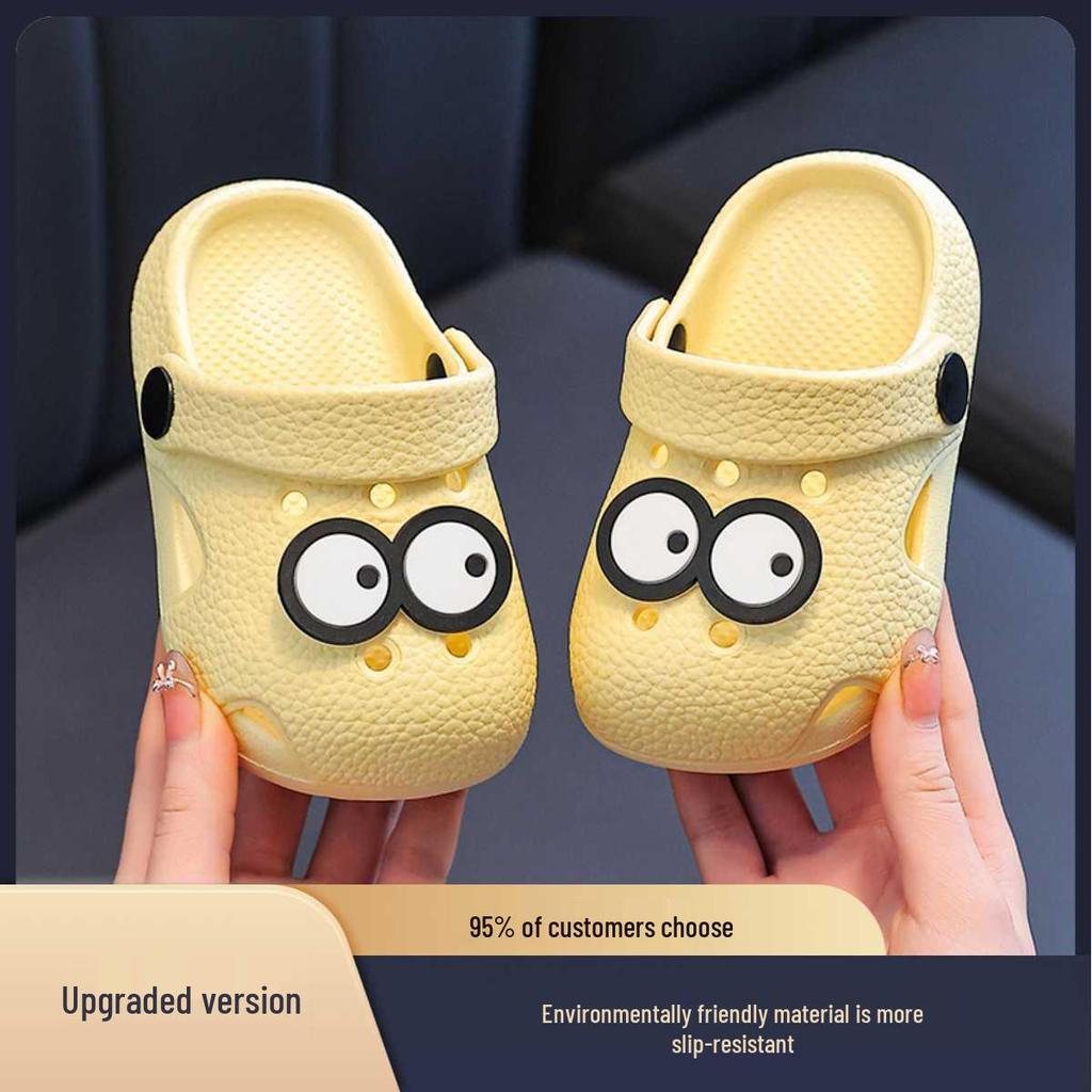 Детские Crocs 2026: Популярные мягкие нескользящие закрытые сандалии для мальчиков и девочек - Идеально подходят для дома и улицы