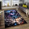 Gojo Satoru Design Area Rug - Non-Slip, Soft & Cozy Floor Mat for Living Room, Bedroom, Office - Indoor/Outdoor Decorative Carpet