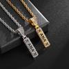 Европейское и американское ожерелье в стиле хип-хоп с преувеличенным дизайном, мужское трендовое ожерелье, полностью усыпанное бриллиантами, панк, мужское хип-хоп ожерелье