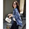 Demana Double-Sided Velvet Autumn Commuter Loose Fit Drop Shoulder Shirt Slimming Petite Lightweight Blouse for Women