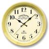 Santell Japanese-made Retro Radio-Controlled Wall Clock (Factory) Natural DQL662-NA