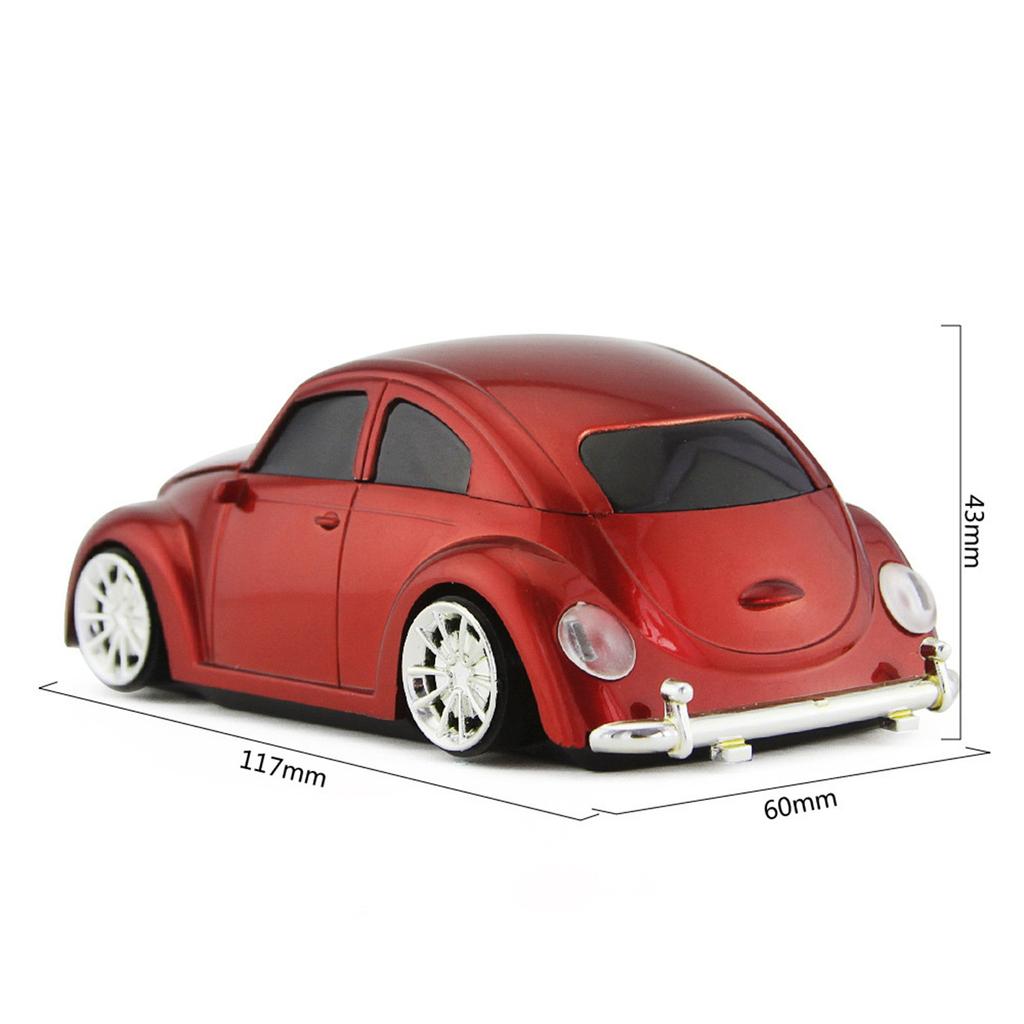 Креативная беспроводная автомобильная мышь Beetle, индивидуальная модель автомобиля, подарочная спортивная автомобильная мышь