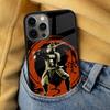 Japan Samurai Ninja Ronin Soft Phone Case for iPhone 17 Air 16e Pro max 15 Pro 13 14 Plus 11 12 MagSafe Magnetic Coque