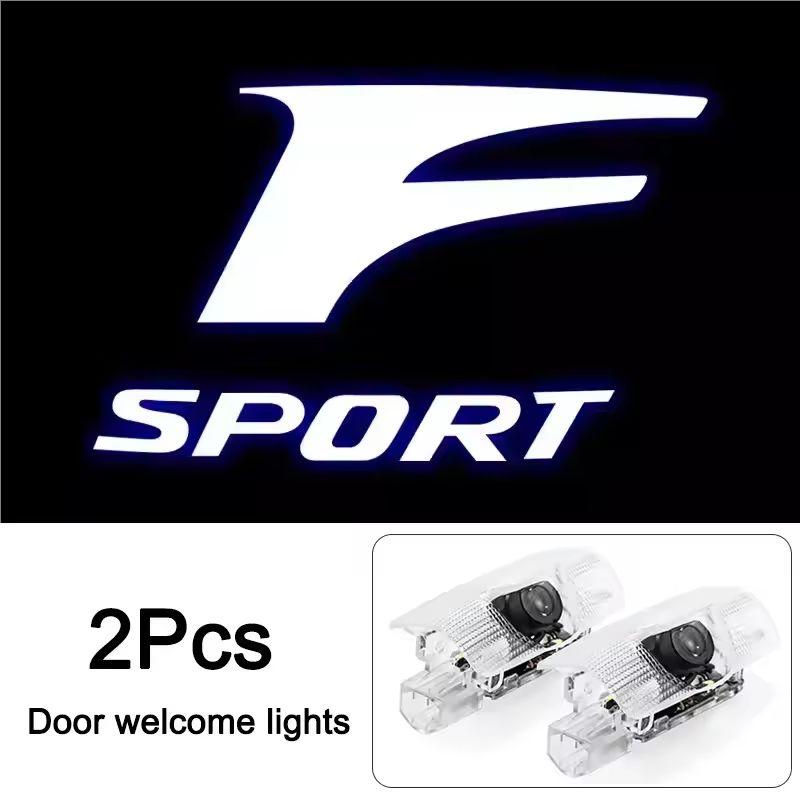 Car HD Projector Lamp LED Auto Door Welcome Light For Lexus IS250 IS200 CT200h GS300 LS430 RX450h LX570 IS300 ES RX LS IS NX CT