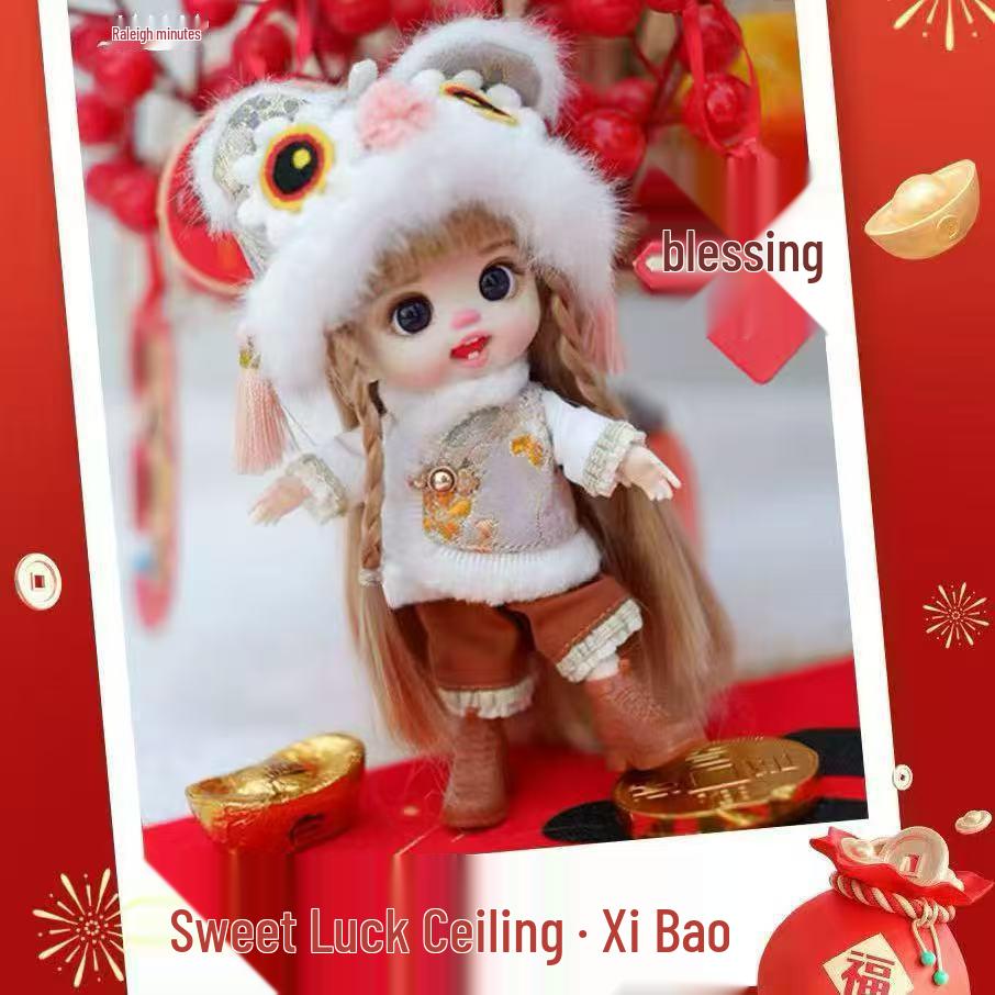 Loli Fen Модный Телефонный Брелок-Игрушка Силиконовая Кукла-Переодевашка - Милая Девочка Подарок на День Рождения Украшение