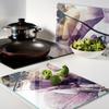 Tempered Glass Boards Set of 2 Dry Poppy Seeds 2x40x52 cm