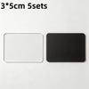 5Sets Diy Transparent Acrylic Magnet Set Square Round Fridge Magnets For Photos Home Decor Kids Crafts