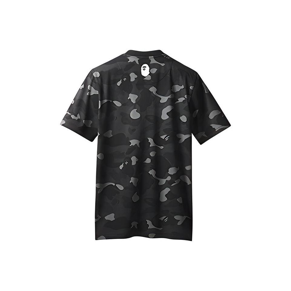 BAPE x adidas adicolor футболка Cinder мужские топы серые DP0193
