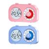 Digital Screen Timer Large Display Digital Timer Square Count Up Countdown Alarm Clock Sleep Stopwatch Clock for Kids