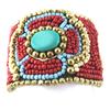 [N0959] - Red 'Altai' Designer Bracelet