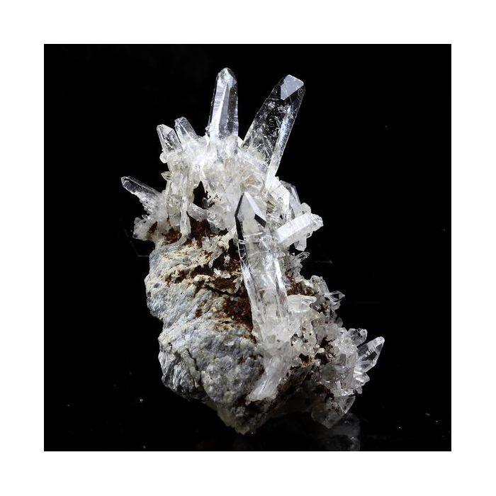 Pierres et Minéraux. Quartz Muzo. 167.0 ct. Vaulnaveys, Isère, France.