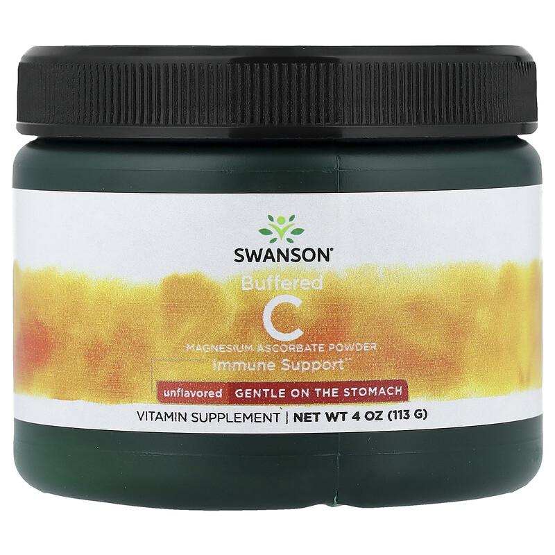 Buffered C Powder, Unflavored, 4 oz (113 g)