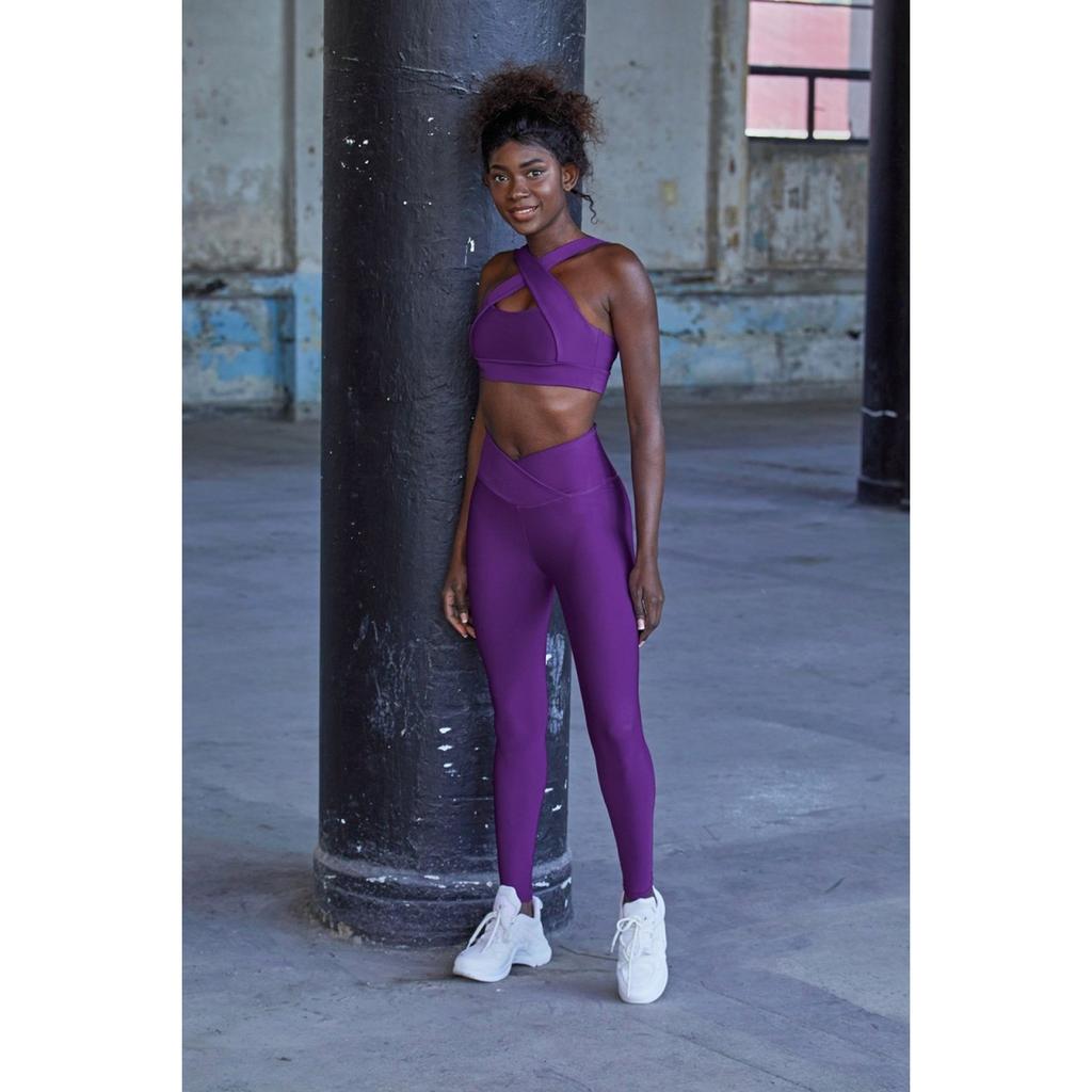 Slim Fit Waist Design Gathering High Waist Sport Leggings