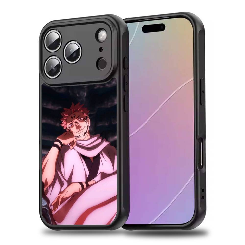 Ryomen S-Sukuna Anime Phone Case For iPhone 17,16,15,14,13,12,11,Pro,Max,Plus,Mini,SE4,E Magnetic Magsafe Wireless Charging