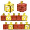 3/6Pcs Question Blocks Candy Gift Box Kids Video Game Theme Birthday Treat Box Goody Bag Boys Party Favors Decoration Supplies