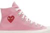 Men's Sneakers Converse Chuck Taylor All Star 70 Hi Comme des Garcons PLAY Bright Pink
