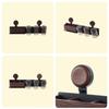1PC Medieval Style Toothbrush Shelf Wall-mounted Non-punching Suction Cup Bathroom Brushing Cup Mouthwash Cup Electric Toothbrush Holder