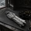 Готический Домашний Декор Держатель для благовоний Жнец, Статуэтка Скелета в лежачем положении, Пепельница-горелка из смолы, Подарки для любителей ужасов, Коллекционный Настольный Орнамент