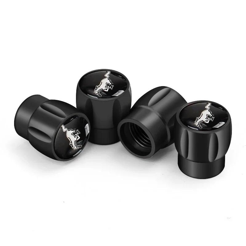 for Ford Mustange F150 Roush Raptor Fusion Explorer Focus Edge Kuga Transit GT350 550 Car Wheel Tire Valve Caps Rim Stem Covers