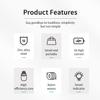 USB-A - microUSB 3A cable with charging indicator, 2m black