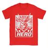 Винтажная футболка My Hero Academia Boku No Hero Academia All Might.png Мужская с круглым вырезом и коротким рукавом Одежда Хлопок Летние топы