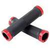 MTB Bike Handle Retro Sewn Grip Double Lock PU Leather Stitched Road Bike Handlebar Grip Bicycle Handle Grip Bicycle Accessories