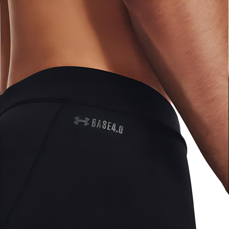 Under Armour Леггинсы компрессионные для спорта на открытом воздухе Base 4.0 Solid, мужские леггинсы, черные 1343245-001