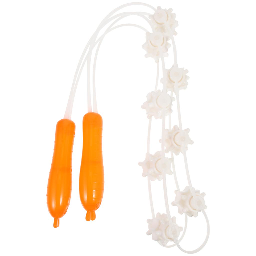 Массажный ролик для спины из силикагеля, палка для массажа мышц, полоска для растяжки спины, тренажер для спины, инструмент для тренировки мышц и йоги