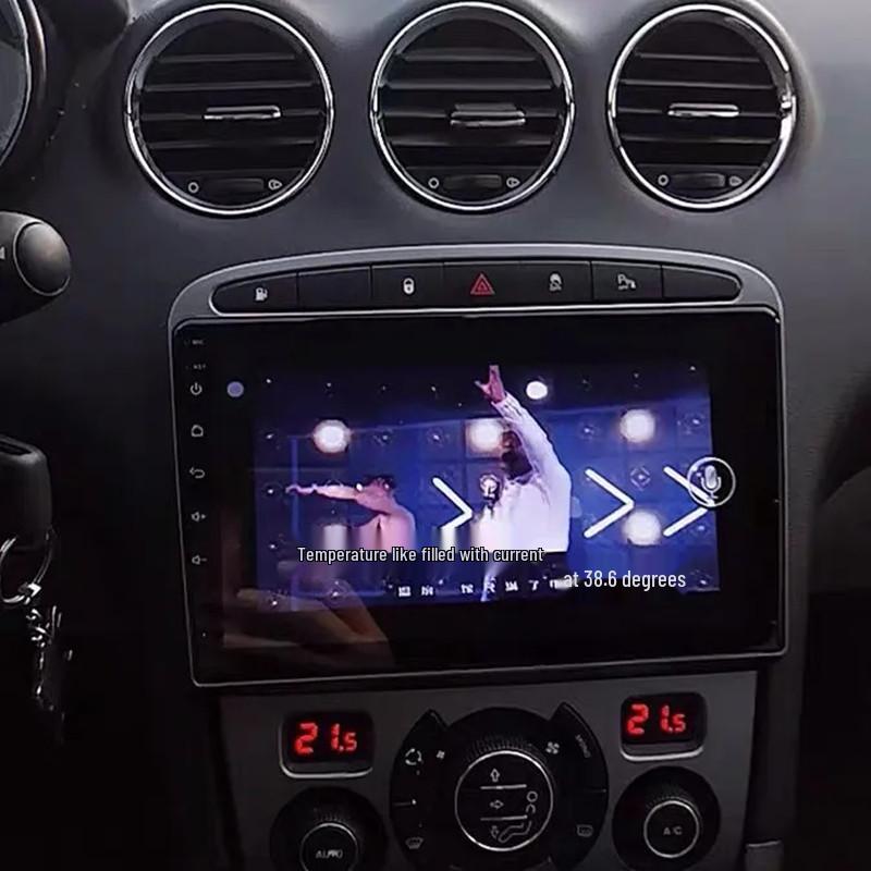 Умный Android-экран для навигации и заднего вида для Dongfeng Peugeot 408 (2010-2013)