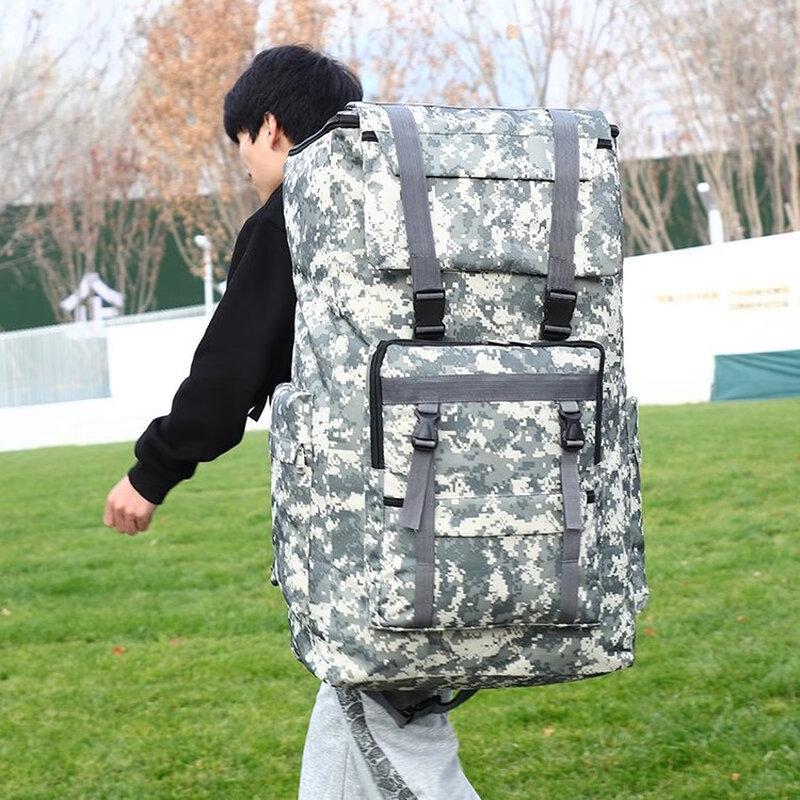 Kuzhe 120L Waterproof Camouflage Outdoor Hiking Backpack