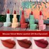 5 шт./коробка подарочный набор матовых помад Mousse Velvet для макияжа любимой и подруги