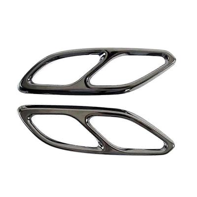 Для CLA-класса C118 W118 2020-2023 Декоративная накладка на глушитель выхлопной трубы автомобиля, Внешние аксессуары - A