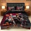 Chainsaw Man Pattern Bedding Quilt Set Quilt Cover Pillowcase Home Birthday Gift(1 * duvet cover + 2 * pillowcase, without core)