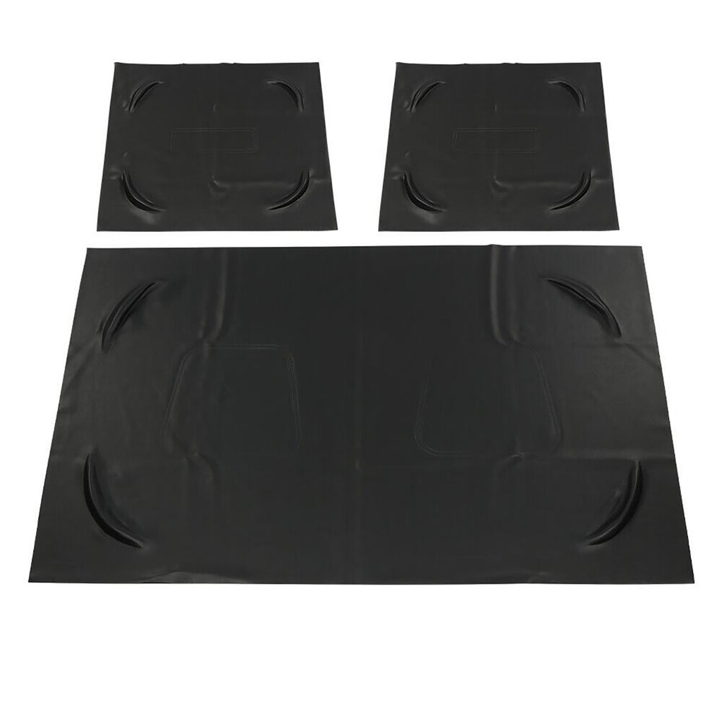 Black Fit Club Car DS 1982-2000.5 Golf Carts Front Seat Cover Leather Staple On Golf Cart Seat Cover Golf Cart Seat Cover