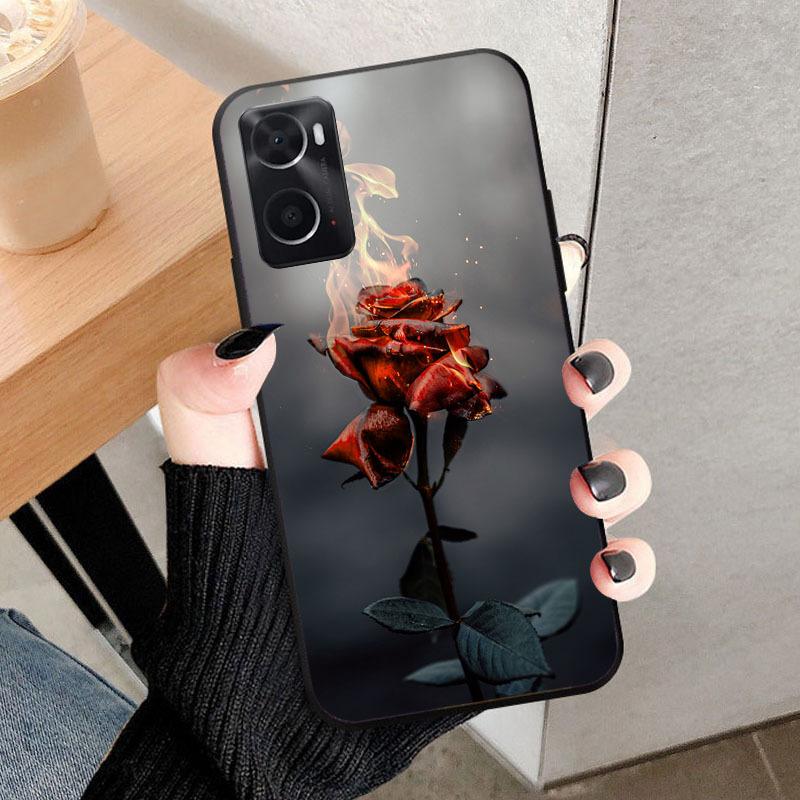 Роскошный TPU Чехол для Телефона OPPO A36 A76 A96 4G Силиконовый Защитный Мягкий Задний Чехол Fundas Для Realme 9i 4G Ударопрочный Задний Чехол