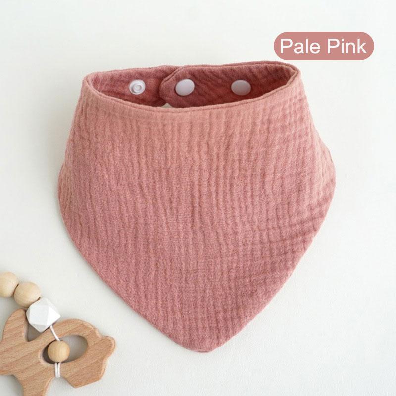 Твердые муслиновые детские нагрудники-банданы, слюнявчики, 100% хлопок для малышей, детей, унисекс, мальчиков и девочек