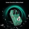 Guitar Overdrive Pedal Electric Guitar Effects Pedal True Bypass Zinc Alloy Shell DC 9V 6.35mm
