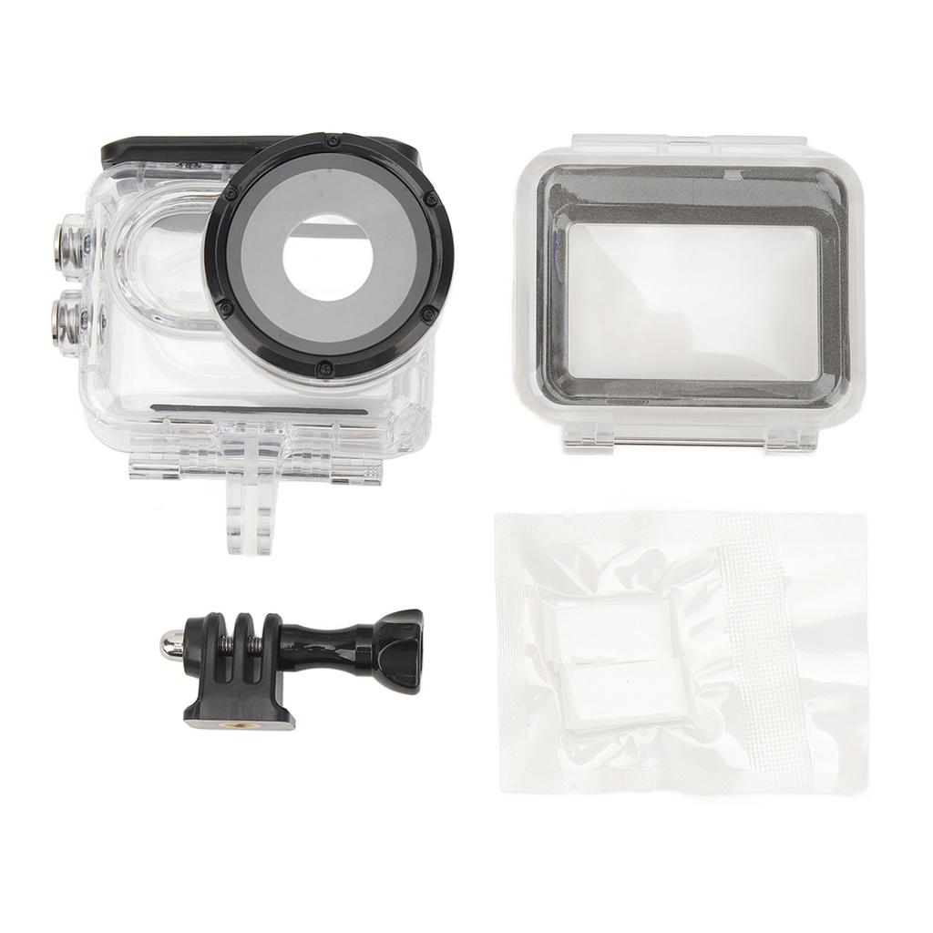 Водонепроницаемый корпус для экшн-камеры, защитный чехол для дайвинга на глубине 197 футов с защитой от запотевания