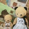 [USED] Teddy bear stuffed animal handmade handmade bear black Mimi-chan
