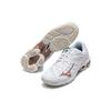 Mizuno Серия Wave Voltage Удобные повседневные амортизирующие нескользящие прочные низкие кроссовки для тренировок Мужские кроссовки Бело-розовые V1GC216036