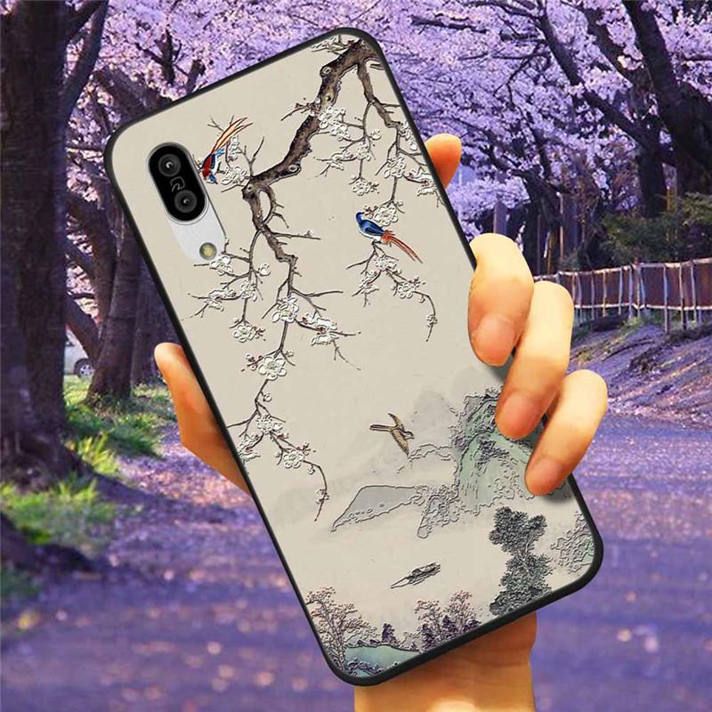 Чехол для Sharp Aquos Sense3 3D Цветочный Рельеф Силиконовый Мягкий Тисненый Чехол для Sharp Aquos Sense 3 Lite Sense6 6 Роскошный Мультяшный
