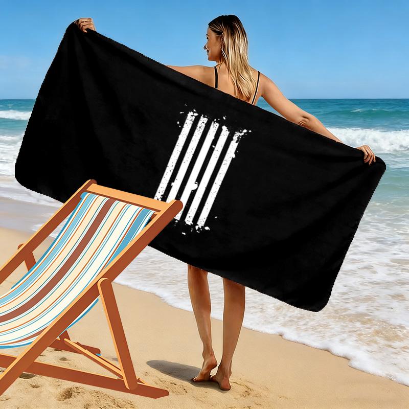 Bold Emblem: Big Bang's Iconic Design beach towel soft Beach towel for vacation photos Outdoor pool towel swim seaside Comfort