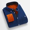 Men's Casual Fashion Fleece Fleece Shirt Fleece Thickened Shirt Shirt