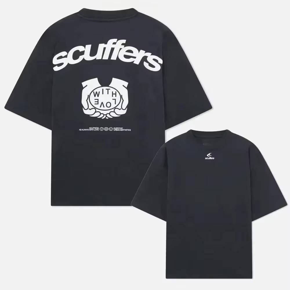 2025 Южная Америка Новые Трендовые Принтованные Шлепанцы Мужская Футболка Женская Футболка для Серфинга для Отпуска Роскошные Бренды Уличная Футболка с Короткими Рукавами Топ