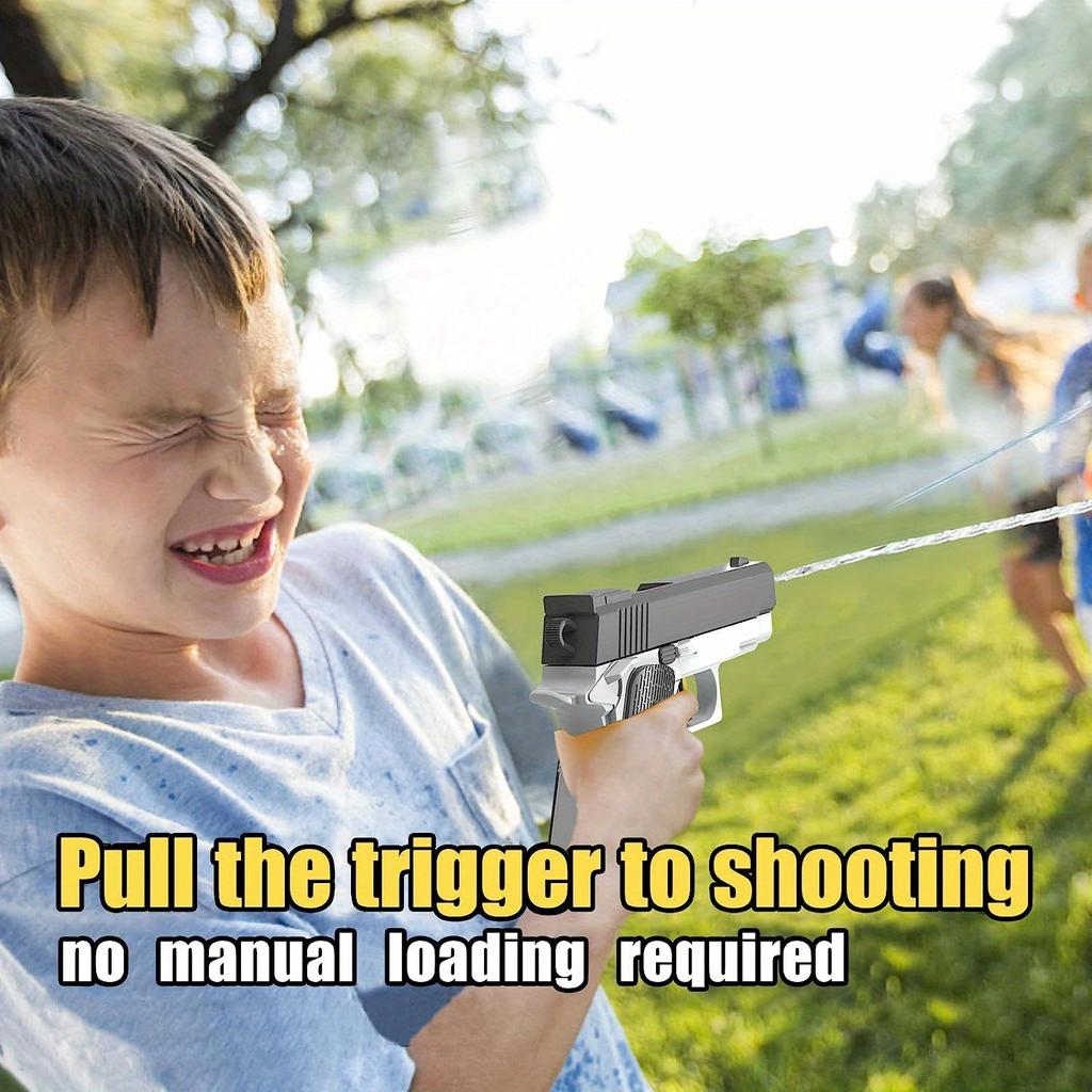 1 Pack Water Guns Squirt Guns Water Soaker Gun Water Blaster for Summer Long Range Shooting Games Outdoor Toys Water Blaster Pistol for Kids Adults