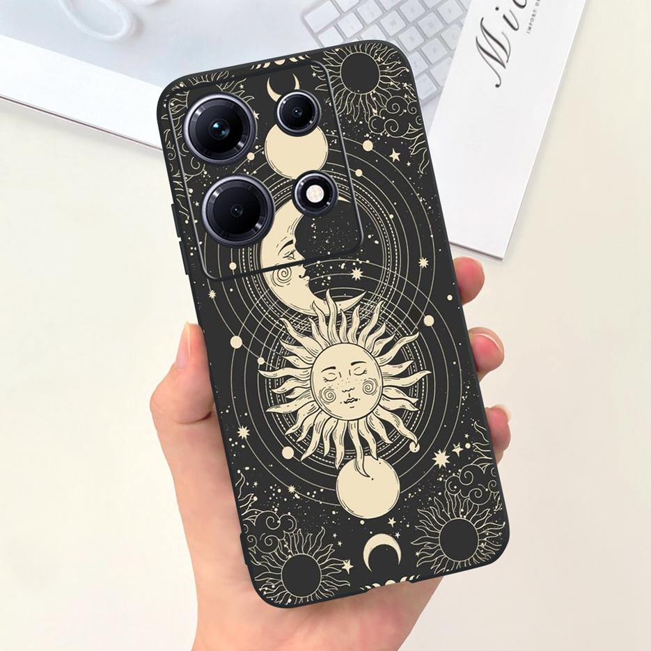 For Infinix Note 30i Case X6716 Cute Astronauts Cartoon Cover Soft Silicone Phone Case For Infinix Note 30 Pro Note30 VIP Bumper