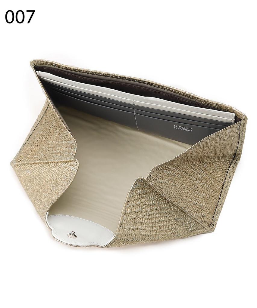 Wallet DAMASCO Long Wallet 70941793 Silver [Hiroko Hayashi] Women's (006) 00(FREE)